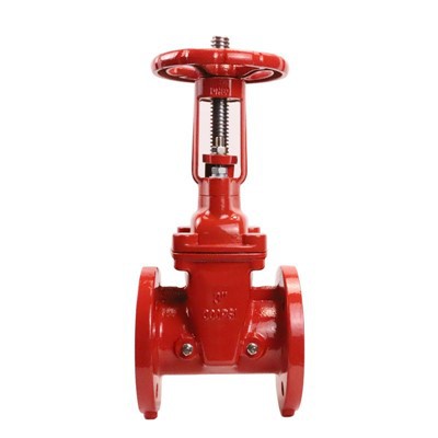 دریچه دروازه برای سیستم حفاظت در برابر آتش